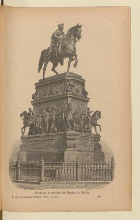 Denkmal Friedrichs des Großen in Berlin
