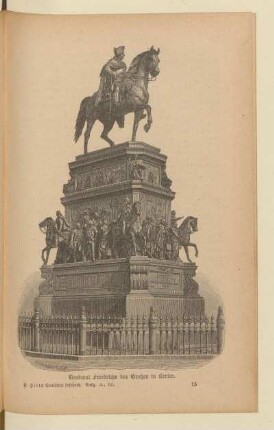 Denkmal Friedrichs des Großen in Berlin