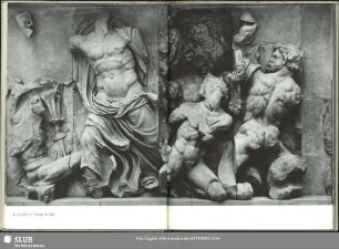 8 La frise est: Groupe de Zeus