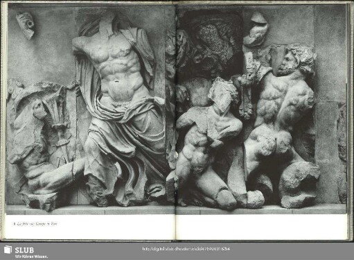 8 La frise est: Groupe de Zeus