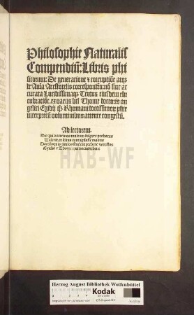 Compendiosa Capitis phisici Declaratio : principaliu[m] humani corporis membroru[m] figuras liquido ostendens. philosophie alumnis admodum profutura