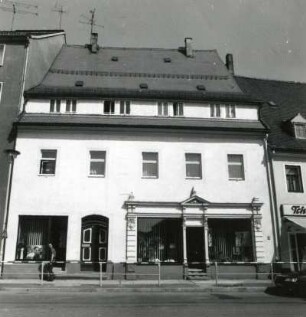 oederan, Markt 2. Wohnhaus mit Ladeneinbau