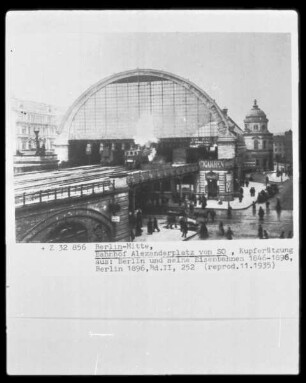 Berlin-Mitte, Bahnhof Alexanderplatz von Südosten