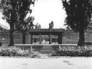 Portalgebäude des Jüdischen Friedhofs; Frankfurt, Eckenheimer Landstraße 230