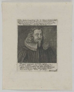 Bildnis des Iohannes Leonhard Frisch