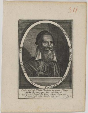 Bildnis des Dionysivs Gothofredvs