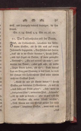 51. Der Taschenspieler und der Bauer.