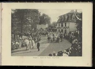 Gruppe I. Spitze des Zuges. Zug-Herold.