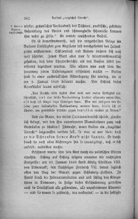 Baisons "tragisches Unrecht".
