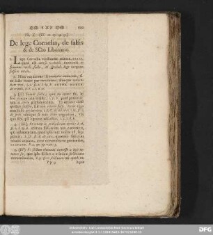 Tit. X. (IX. 22. 23. 24. 25.) De lege Cornelia, de falsis & de Scro Liboniano.