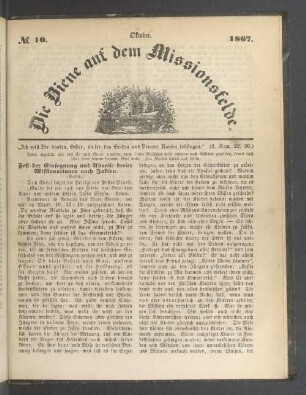 N° 10. Oktober. 1867
