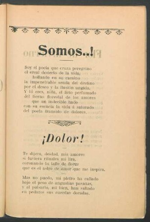 Somos...!