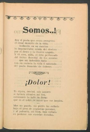 Somos...!