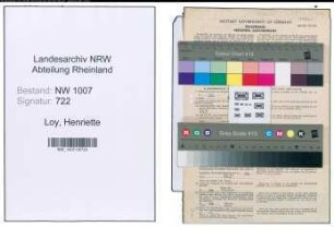 Entnazifizierung Henriette Loy , geb. 14.11.1892 (Lehrerin)