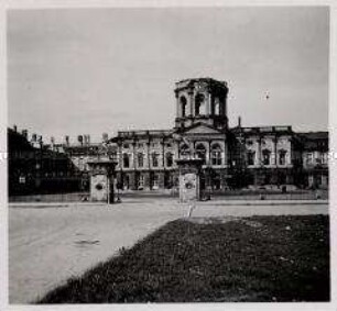 Berlin, Schloss Charlottenburg, Ansicht vom Mittelschloss