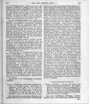 Krug, W. T.: Enthüllung mystischer Umtriebe in und außer Leipzig. Ein Beitrag zur Geschichte unserer Zeit. Leipzig: Kollmann 1829