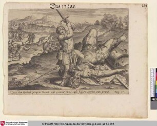 [David erschlägt Goliat; David Slaying Goliath]