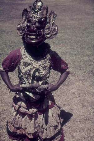 Reisefotos Asien. Maskentänzer