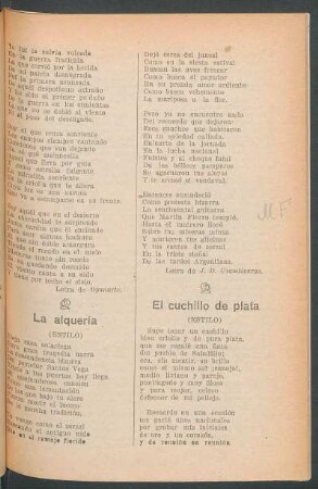 La alquería : (Estilo)