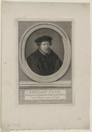 Bildnis des Adriaan Pauw