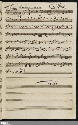 295. Aria: Il contadino geloso / Naumann, J. G.