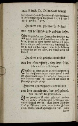 Hundert und zwölftes haubtstück [-] Hundert und sibenzehntes haubtstück