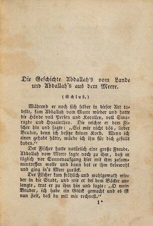 Tausend eine Nacht : Arabische Erzählungen, 24. Tausend eine Nacht : Arabische Erzählungen