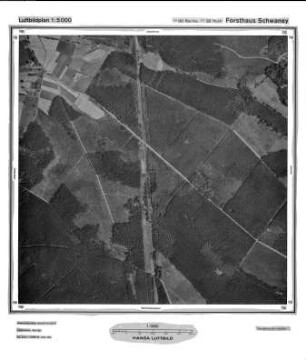 Forsthaus Schwaney, Gauß-Krüger-Koordinaten: Rechtswert: 3496, Hochwert: 5728