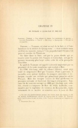 Chapitre IV. De Tourane a Quang-Nam t Phé-Phô