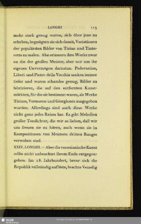 XXIV. Longhi