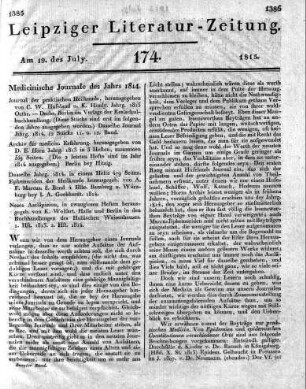 1815-07-19 : 174. Stück