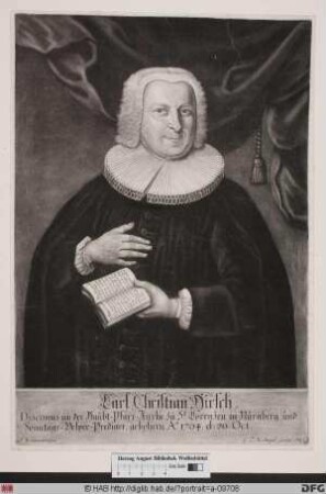 Bildnis Carl Christian Hirsch