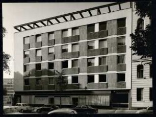 Wohn- und Geschäftshaus Mommsenstraße 71, Berlin-Charlottenburg: Ansicht