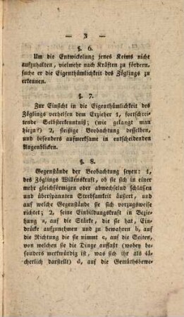 Lehrsätze, Rathschläge und Fragen über Erziehung und Unterweisung der Jugend