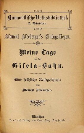 Eintagsfliegen, 2