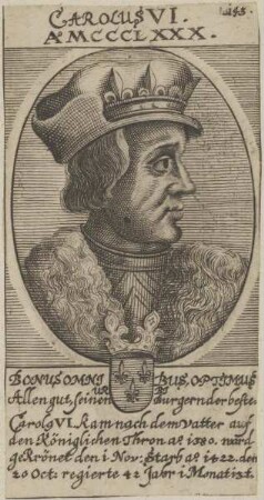 Bildnis des Carolus VI.