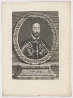Bildnis des Ch. de Cossé