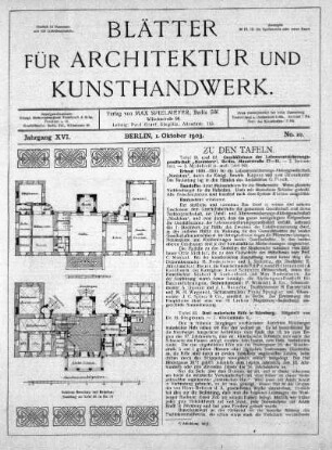 No. 10, 1. Oktober 1903