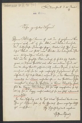 Brief an Friedrich Wilhelm Jähns : 04.11.1878