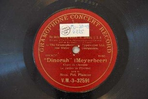 Dinorah : Chant du Chasseur Le pardon de Ploermel / (Meyerbeer)