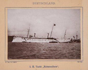 Eröffnung Nord-Ostsee-Kanal - Jacht HOHENZOLLERN (II)