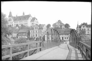 Aue. Neue Schule und Schwarzwasserbrücke