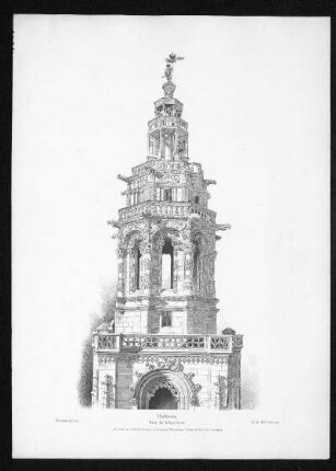 Heilbronn. Turm der Kilianskirche. Ansicht.