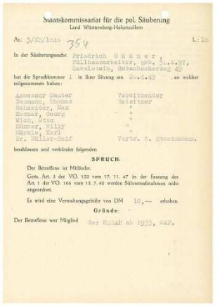 Bäzner, Friedrich
