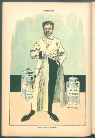 Hombres - Doctor Emilio R. Coni - [Dibujo]