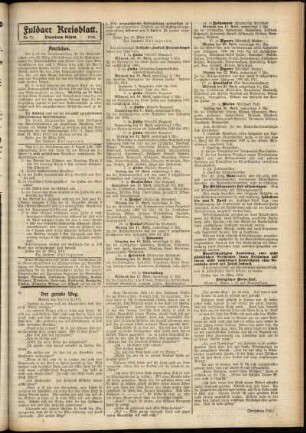 Zweite Ausgabe vom Mittwoch, den 27. März 1912.