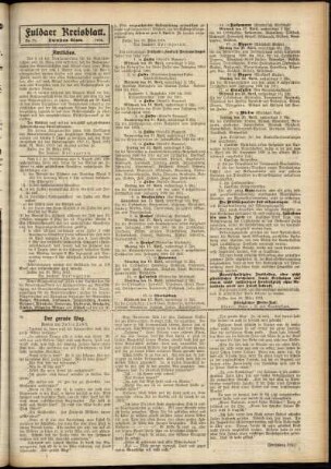 Zweite Ausgabe vom Mittwoch, den 27. März 1912.