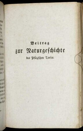 Beitrag zur Naturgeschichte des Pfälzischen Torfes.