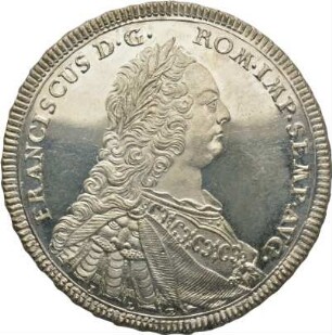 Münze, 1/2 Taler, 1754