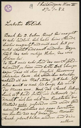 Brief 29: 27.01.1882